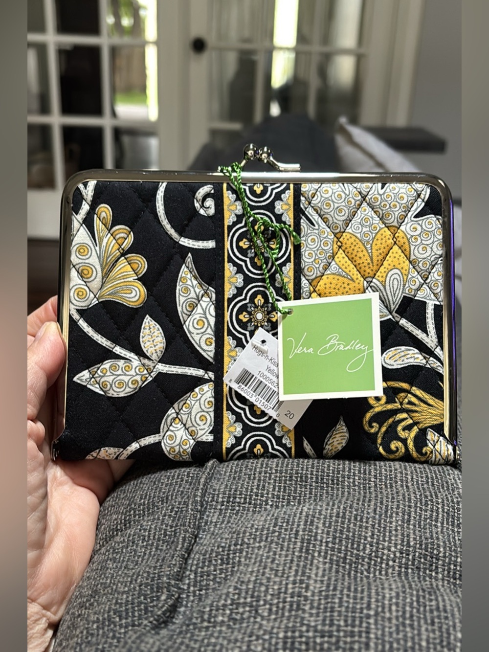 Vera Bradley Hugs-N-Kisses photo Holder